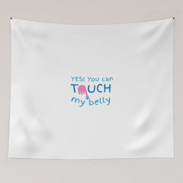 Item preview, YES! you can touch my Belly! Pregnancy maternity design designed and sold by jazzydevil.