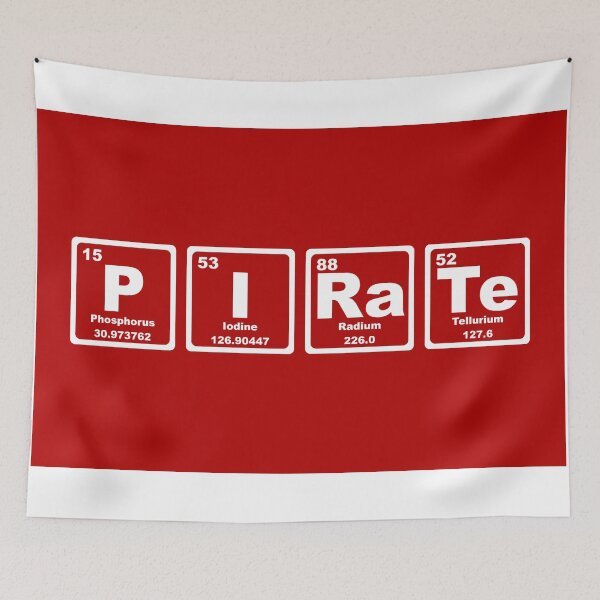 Item preview, Pirate - Periodic Table designed and sold by Graphix.