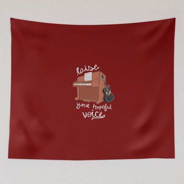 Item preview, Raise Your Hopeful Voice designed and sold by makjesdewafflus.