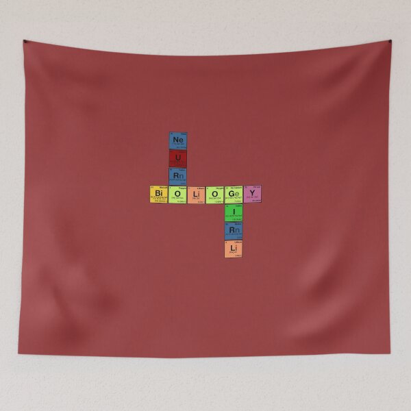 Item preview, NEURO BIOLOGY GIRL - Periodic Elements Scramble! designed and sold by dennis-gaylor.