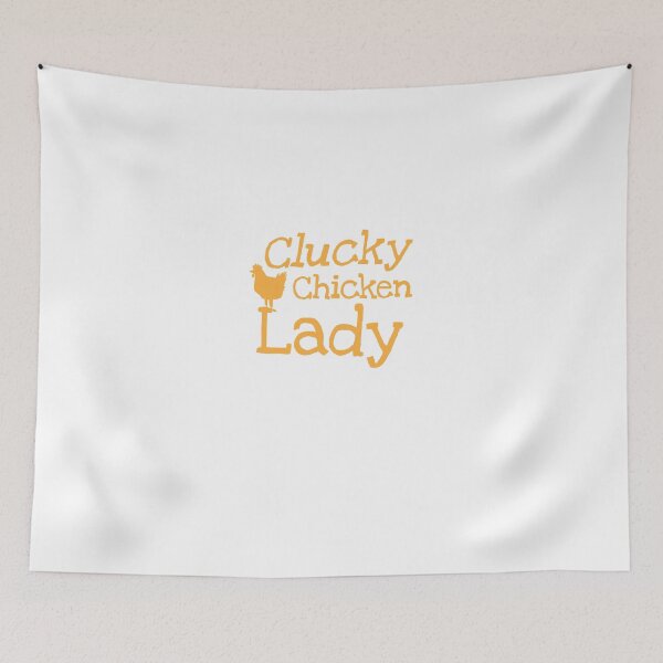 Item preview, Clucky Chicken Lady designed and sold by jazzydevil.