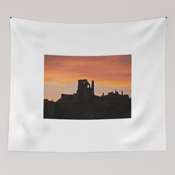 Item preview, Corfe Castle Sunset in August designed and sold by Mike Streeter.