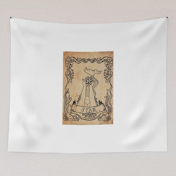 Item preview, Mermaid Tarot: The Star designed and sold by SophieJewel.