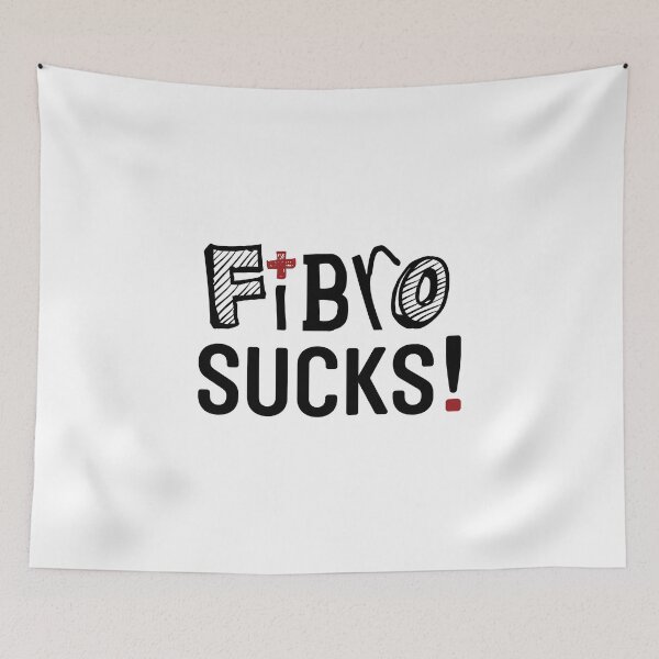 Item preview, Fibro Sucks Awareness - Be Strong! designed and sold by SylviaGo.