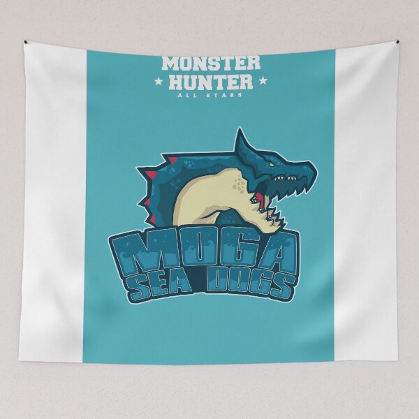 Item preview, Monster Hunter All Stars - Moga Sea Dogs designed and sold by bleachedink.