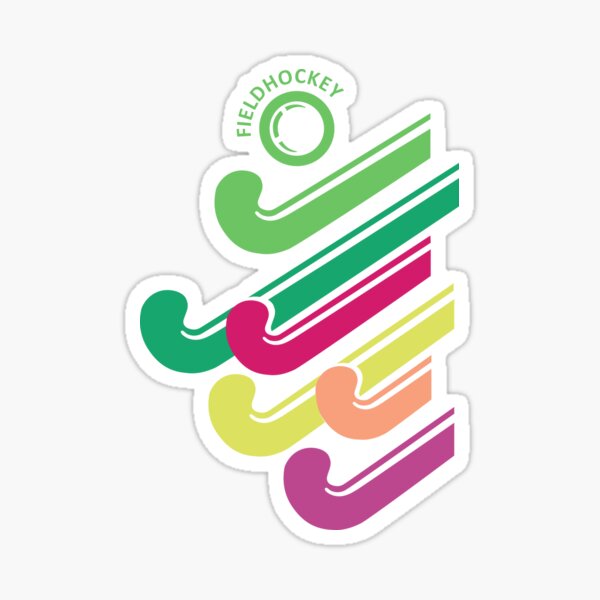 Item preview, Hockey stick colorful designed and sold by hookfreaks.