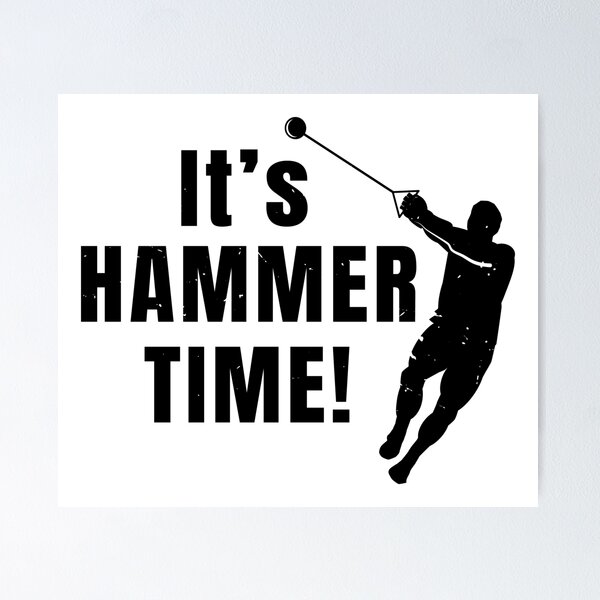 Item preview, Hammer Throw Hammer Time Athlete Gift designed and sold by oberdoofus.