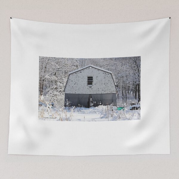 Item preview, Old Barn after the Snow designed and sold by Gilda Axelrod.