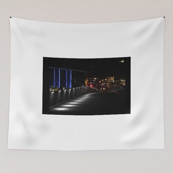 Item preview, Leeds ~ Granary Wharf Bridge by Night designed and sold by richman.