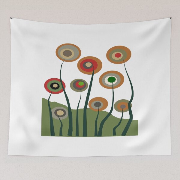 Item preview, Whimsical Flowers designed and sold by gailg1957.