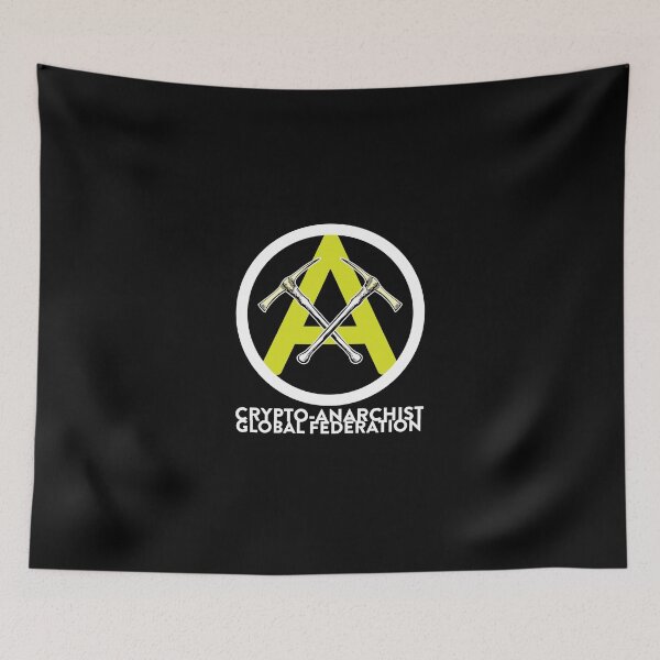 Item preview, Crypto Anarchist Bitcoin Currency Litecoin Peercoin Dogecoin Ethereum  designed and sold by psmgop.