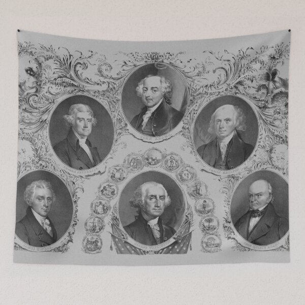 Item preview, First Six U.S. Presidents designed and sold by warishellstore.