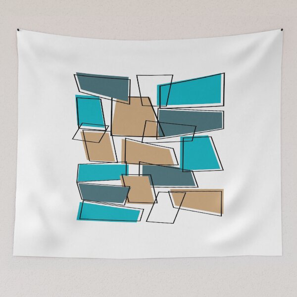 Item preview, Mid Century Modern Atomic Abstract designed and sold by gailg1957.
