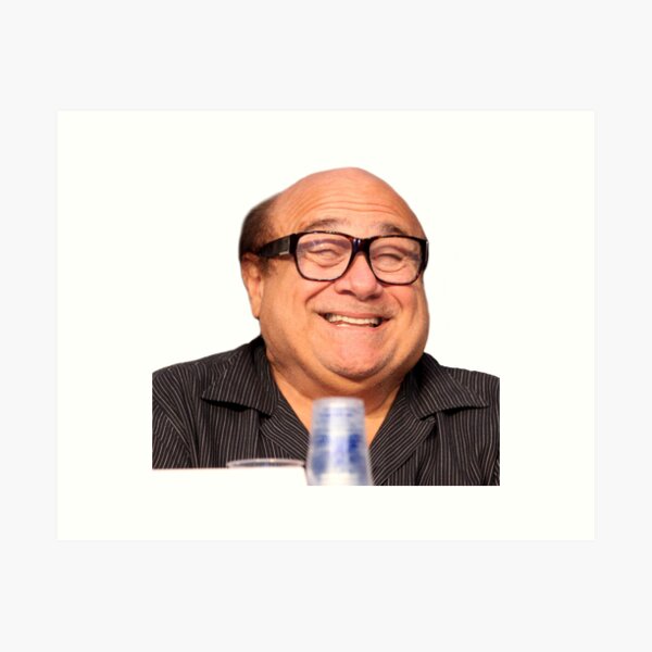 Item preview, Blind Danny Devito designed and sold by Daemonrat-Shop.