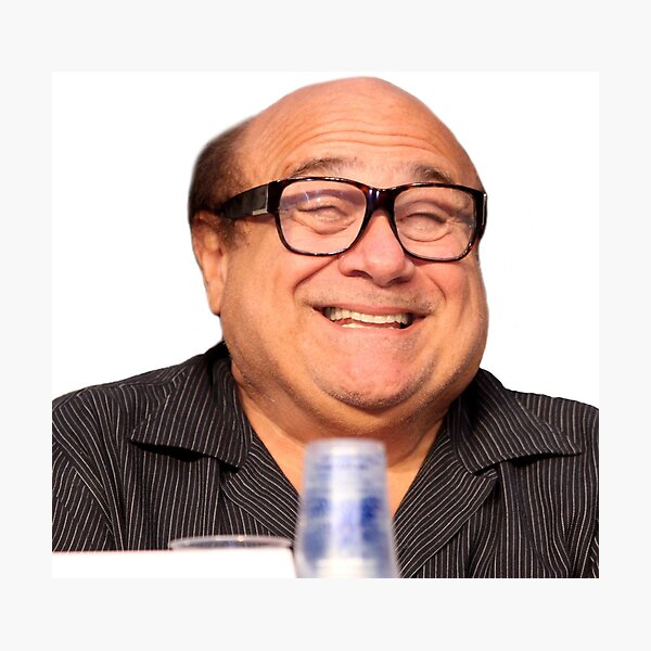 Artikelvorschau, Blinder Danny Devito entworfen und verkauft von Daemonrat-Shop.