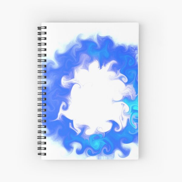 Item preview, Liquified blue and white absract explotion designed and sold by Tony  Ruther.