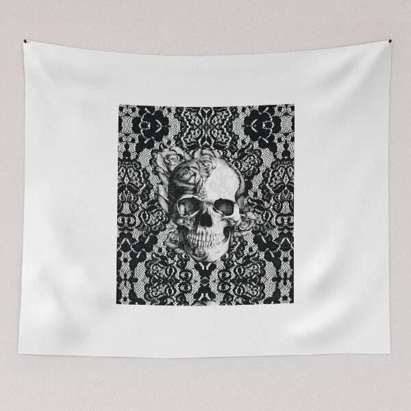 Item preview, Gothic Lace skull designed and sold by KristyPatterson.