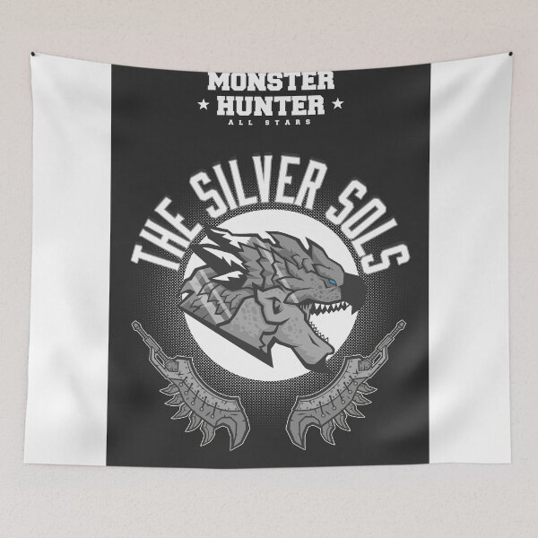 Item preview, Monster Hunter All Stars - The Silver Sols [Subspecies] designed and sold by bleachedink.