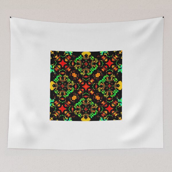 Item preview, Vibrant Colors Refined Ornament designed and sold by DFLC Prints.