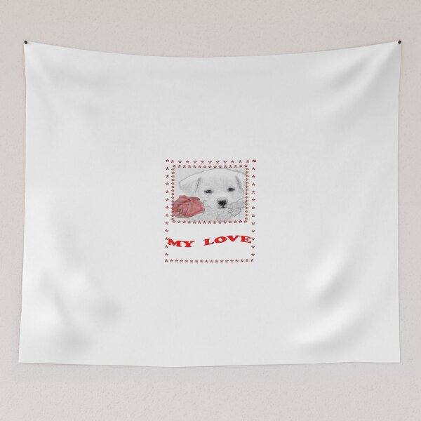 Aperçu de l'œuvre My love-Clothing & Stickers+Phone Cases,Pillows & Totes+Laptop Skins créée et vendue par haya1812.