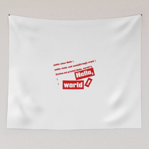 Item preview, Hello, World! designed and sold by auraclover.