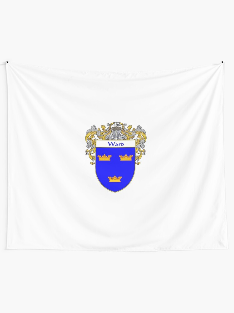 "Ward Coat Of Arms / Ward Family Crest" Tapestry By IrishArms | Redbubble