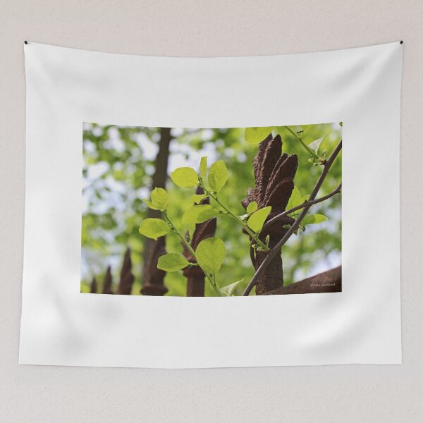 Item preview, Spring Leaves and Wrought Iron designed and sold by Gilda Axelrod.