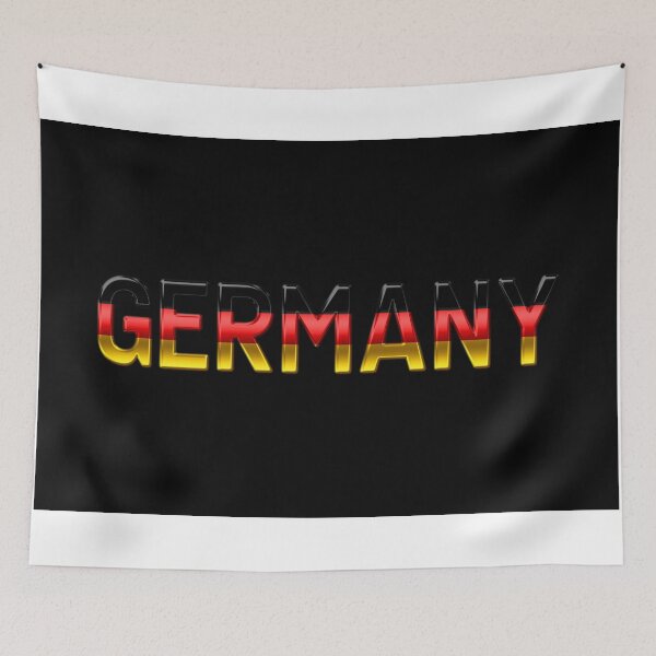 Item preview, Germany - German Flag - Metallic Text designed and sold by Graphix.
