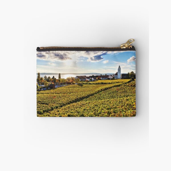 Artikelvorschau, Sunset over Grape Orchards near Hagnau - Lake Constance entworfen und verkauft von holgermader.