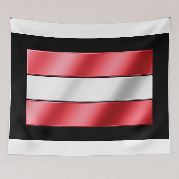 Item preview, Austrian Flag - Austria - Metallic designed and sold by Graphix.