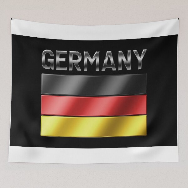 Item preview, Germany - German Flag & Text - Metallic designed and sold by Graphix.