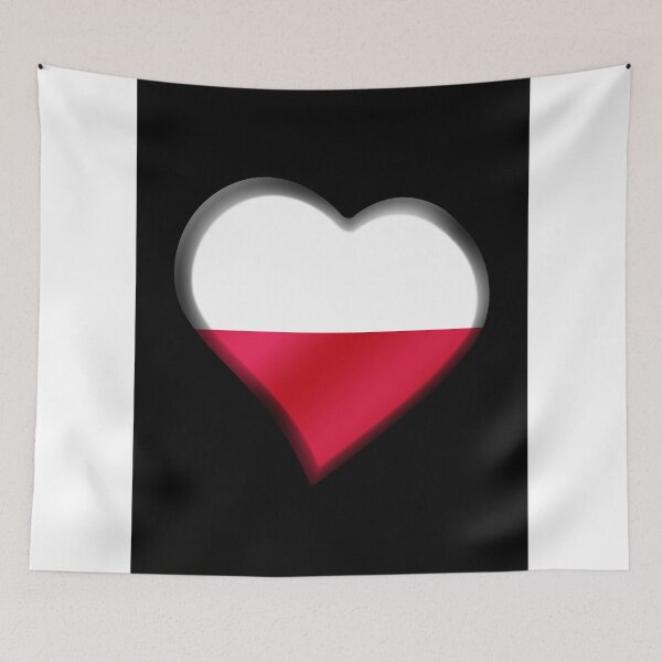Item preview, Polish Flag - Poland - Heart designed and sold by Graphix.