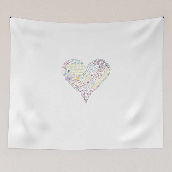 Item preview, Quote heart designed and sold by linnlag.