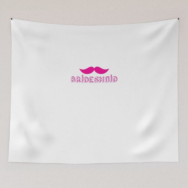 Item preview, MUSTACHE theme wedding: BRIDESMAID designed and sold by jazzydevil.