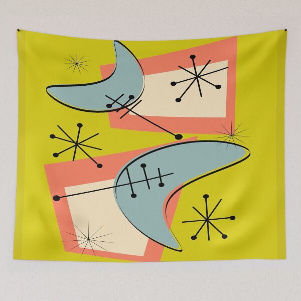 Item preview, Atomic Inspired Boomerang Design designed and sold by gailg1957.