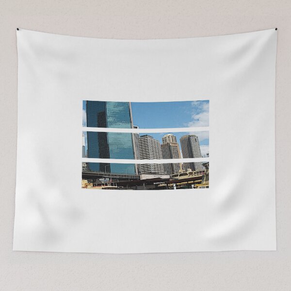 Item preview, Cartooned Sydney Skyscrapers designed and sold by CloudedConcept.