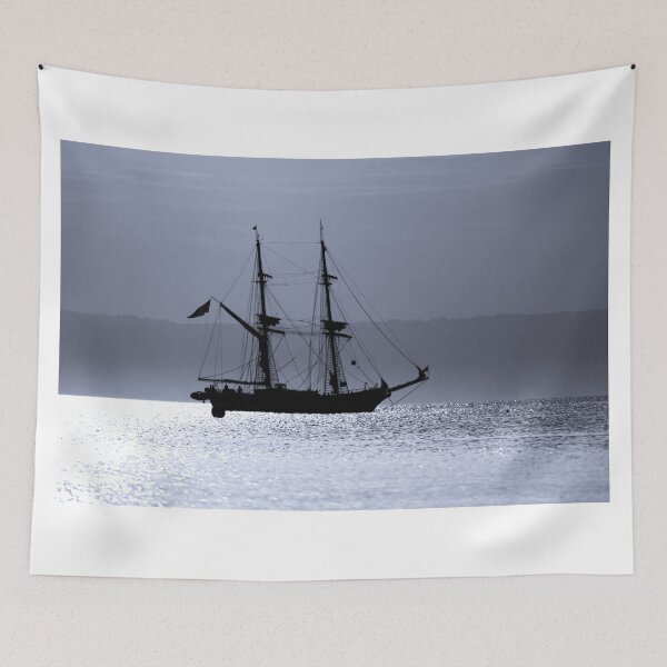 Item preview, Tall Ship Royalist Mono designed and sold by Wrayzo.
