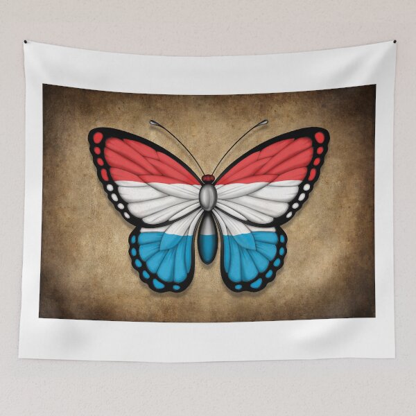 Item preview, Luxembourg Flag Butterfly designed and sold by JeffBartels.