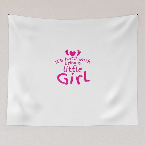 Item preview, It's hard work being a little girl designed and sold by jazzydevil.