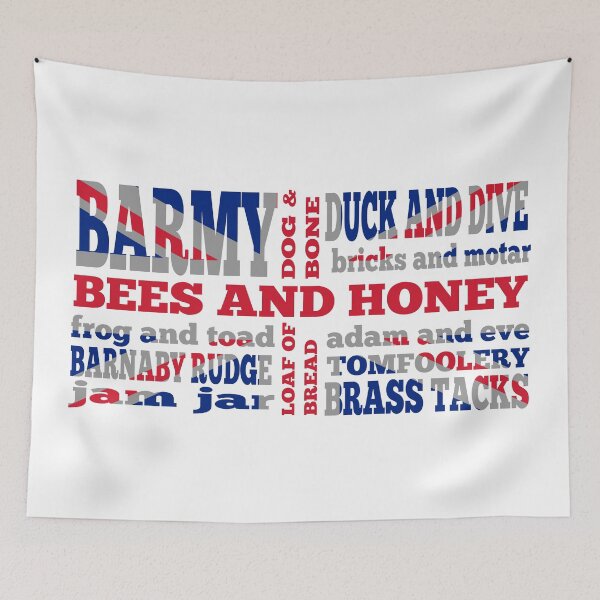 Item preview,  Union Jack, Cockney Rhyming Slang designed and sold by piedaydesigns.