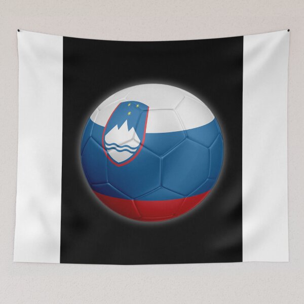 Item preview, Slovenia - Slovenian Flag - Football or Soccer 2 designed and sold by Graphix.