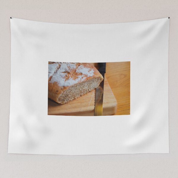 Item preview, Sourdough on Chopping Board with Knife designed and sold by jojobob.