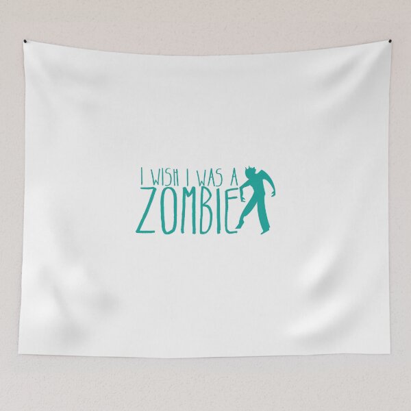 Item preview, I wish I was a ZOMBIE! designed and sold by jazzydevil.