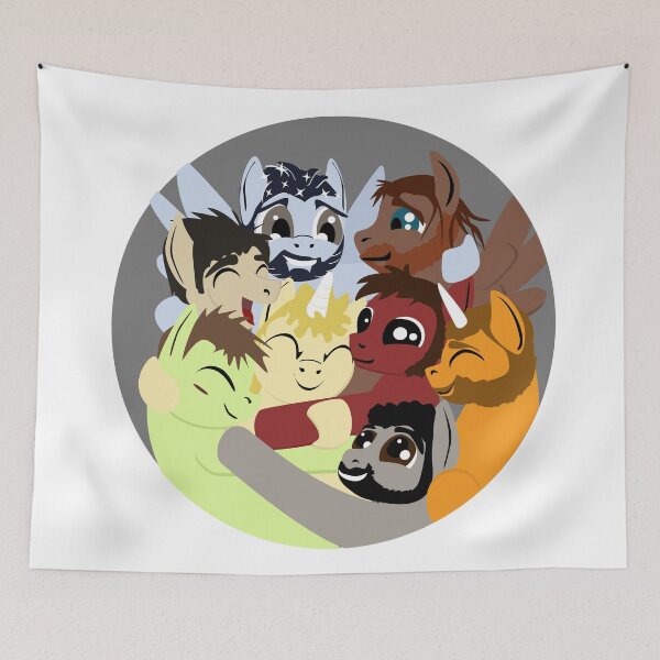 Item preview, Hockey Ruining Ponies Hug designed and sold by hockeyponies.