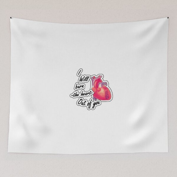 Item preview, I will burn the heart out of YOU designed and sold by thescudders.