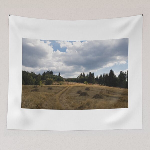 Item preview, Late Summer Meadows and Haystacks designed and sold by Georgia Mizuleva.