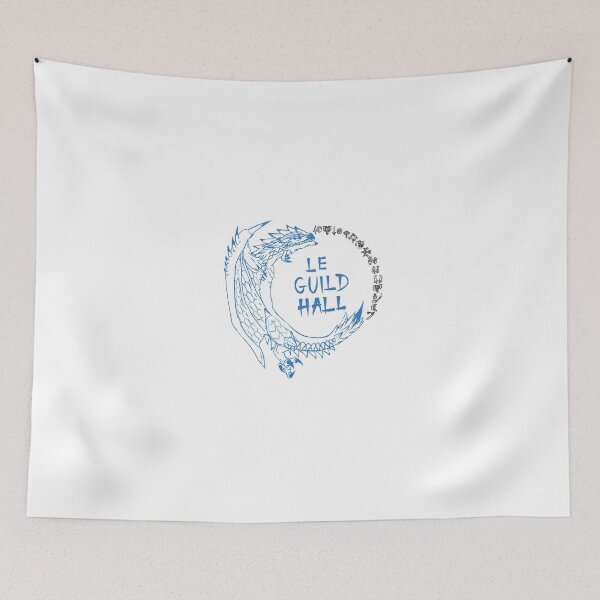 Item preview, Monster Hunter Le Guild Hall-White Reusu designed and sold by S4LeagueProps.