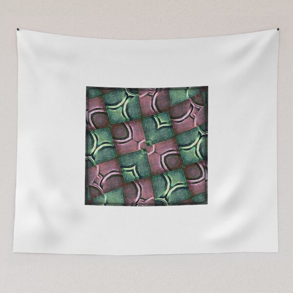 Item preview, Geometric Diamonds Abstract Pattern designed and sold by DFLC Prints.