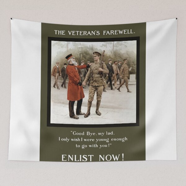 Item preview, A Veteran's Farewell -- WWI designed and sold by warishellstore.