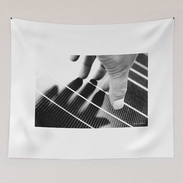 Item preview, Hand Shadow on a Solar Panel designed and sold by Gilda Axelrod.